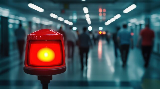 Alert Signal in Motion for Emergency Situation