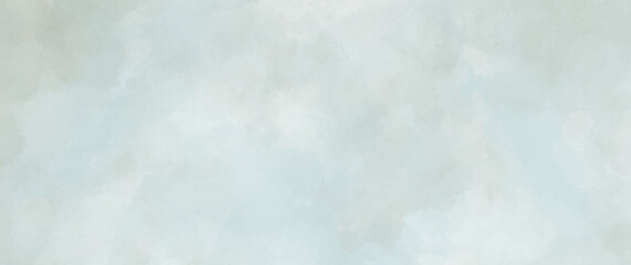 Blue vector watercolor art background. Hand drawn old paper texture. Hand painted pastel watercolor texture for cards, flyer, poster, banner and cover. Brushstrokes and splashes. Template for design