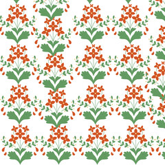 seamless pattern with flowers