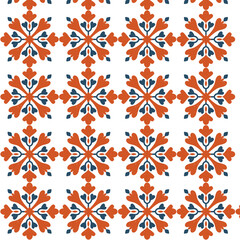 seamless pattern with flowers