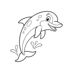 dinosaur coloring page vector design