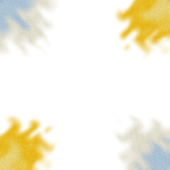 An abstract transparent wavy vignette design element overlay.