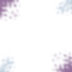 An abstract transparent wavy vignette design element overlay.