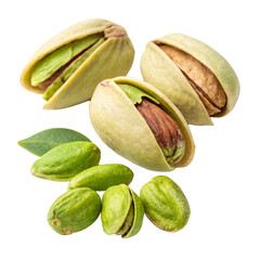 pistachio isolated on white background