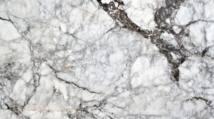 Fototapeta premium Elegant white marble with subtle gray veining offers a classic and timeless aesthetic for interior design projects