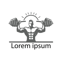 Abstract Gym Logo Design