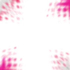 An abstract transparent wavy vignette design element overlay.