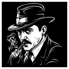 1920's Gangster Vector