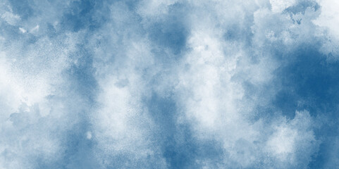 abstract watercolor background for your design,  bright autumn blue cloudy sky,  Light sky blue shades watercolor background. Sky Nature Landscape Background. 