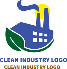 Obraz premium This is a clean industry logo and can be used for your purpose.