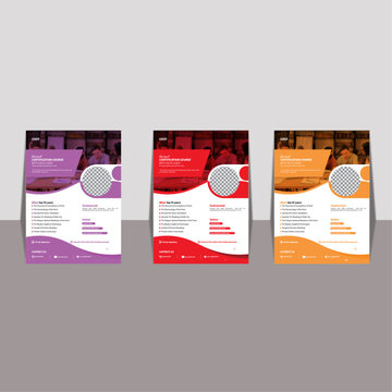 Flyer design for business.