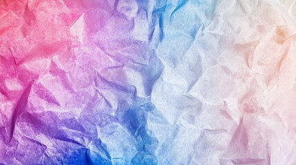 Colorful Crumpled Fabric Texture Background
