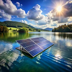 Solar Panel on Water