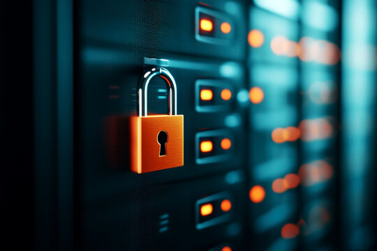 Enhancing cybersecurity addressing security risks in data centers digital environment visual data representation risk management concept