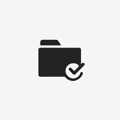 Folder Checkmark Icon
