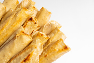 Tacos dorados listos para llevar