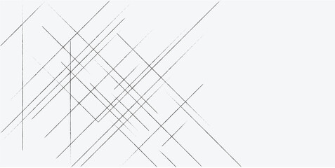 Abstract seamless pattern of randomly arranged white rectangle frames with soft shadows on gray background Crisp Geometric Minimalist Design in Black and White
