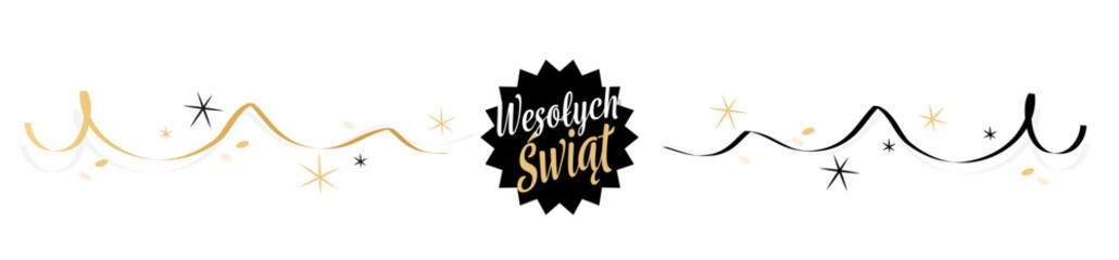 Fototapeta premium Wesołych świąt