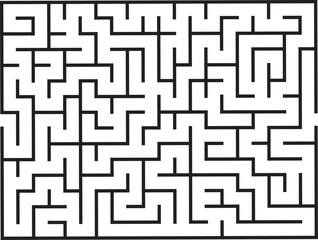 Kids riddle maze puzzle labyrinth vector illustration