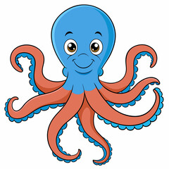 octopus cartoon character