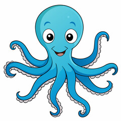 octopus cartoon illustration