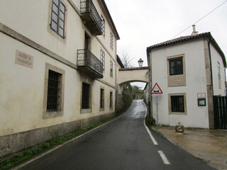 Calle Rueiro das Figueiriñas de Santiago de Compostela, Galicia