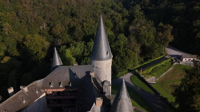 Exploring the Enchantment of Veves Castle Nestled in Lush Forests