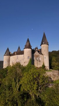 Discover the enchanting beauty of Veves Castle in the serene countryside