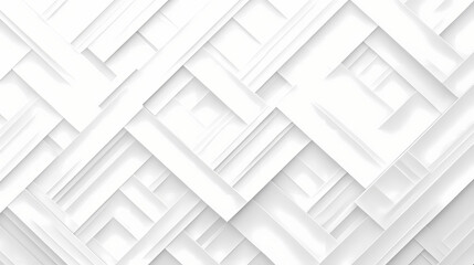 In a simple monochromatic modern style, a white abstract geometric background has a horizontal pattern of vertical oblique stripes with crossing and angles. Oblique. Illustration