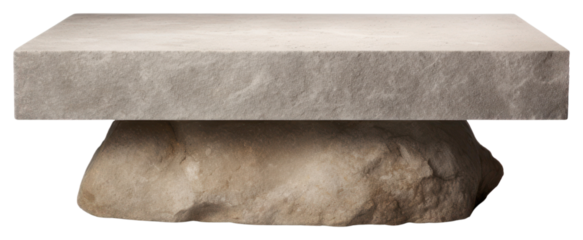 PNG Stone furniture rock simplicity.