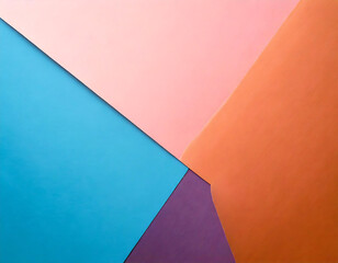 Artistic Representation of Multicolored Gradient with Paper Texture