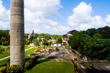 Abandoned sugar factory, Ingenio San Isidro, in the Ingenios Valley, Cuba