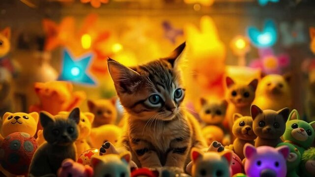 gatico en juguetes