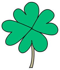 Fototapeta premium four leaf clover