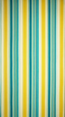 Obraz premium A vibrant striped pattern in yellow, teal, and white, suitable for fabric or wallpaper design.