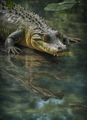 Obraz premium 악어