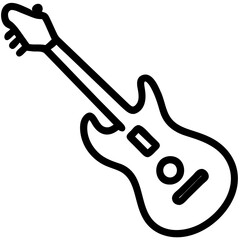 Icon of an Electric Guitar
