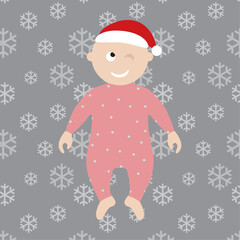 Christmas Pink Baby Girl 