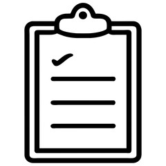 Icon of a Clipboard
