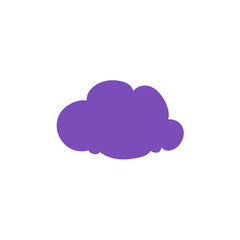 Halloween purple cloud 