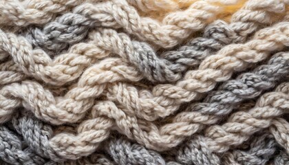 Cozy Knitted Wool Texture Background Soft and Fuzzy Beige Fabric Patterned Surface for Warm and Inviting Designs, Perfect for Crafts, Textiles, and Home Decor Projects