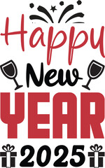 New year t shirt Designs bundle, Happy New Year SVG Cut Files Designs bundle