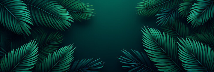 Tropical leaf designs in dark colors create a unique blend of creative and minimalist art backgrounds for decoration patterns._00003_