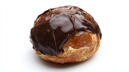 Bossche Bol - A traditional Dutch pastry filled with cream and coated in rich chocolate glaze.