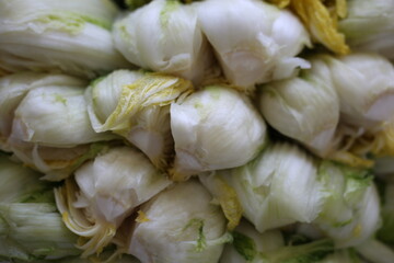 Napa cabbage salted for Korean kimjang