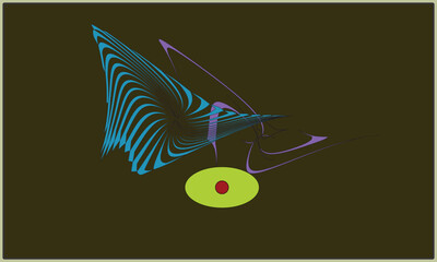 Graphics from geometric shapes. Cubism and Suprematism in art.