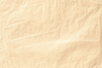Dark old crumpled brown paper texture