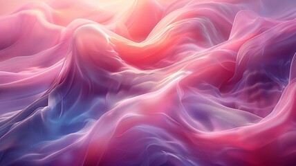 Obraz premium Smooth gradient background blending vibrant colors like pink purple and blue for a modern and eye-catching design