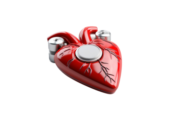 Pacemaker Isolation with Transparent Background - Generative AI