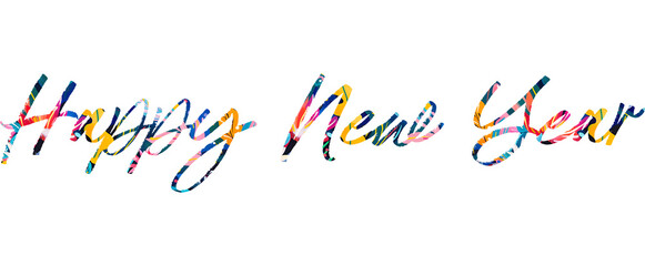 Happy Anniversary Modern calligraphy. Hand drawn lettering of happy anniversary isolated on the white background. Happy anniversary vector illustration. Sticker for social media content, invitation,